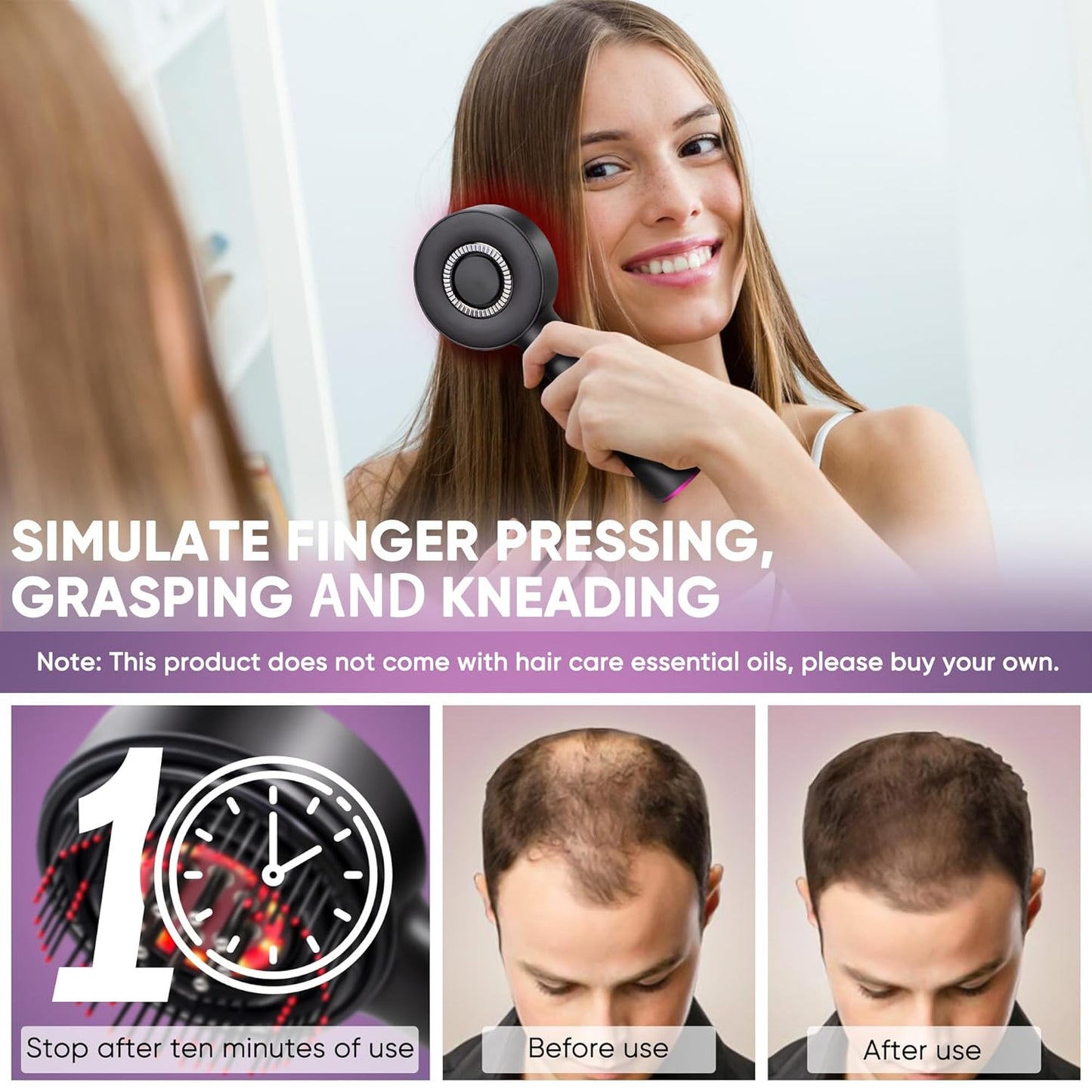 Lunira Beauty™ Scalp Massager Brush