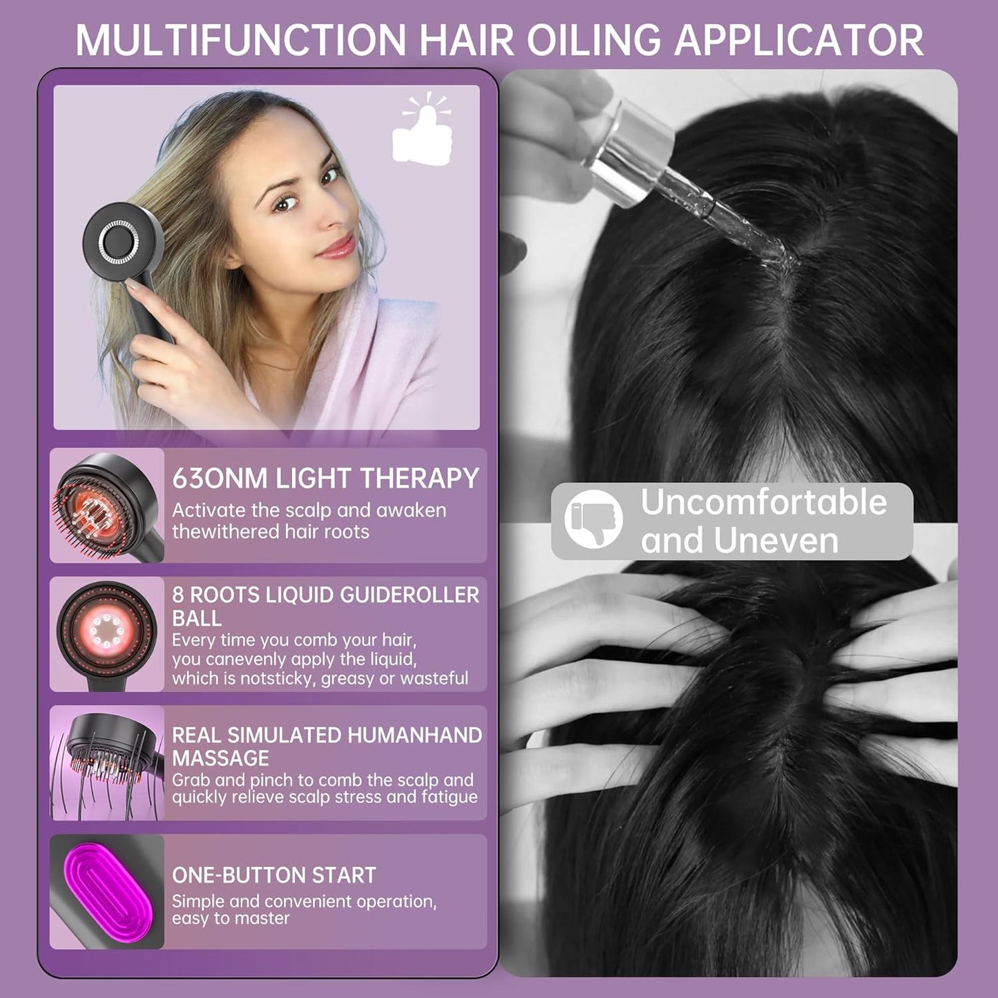 Lunira Beauty™ Scalp Massager Brush